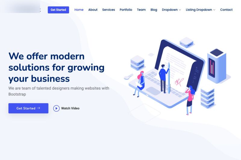 SaaS Landing Page